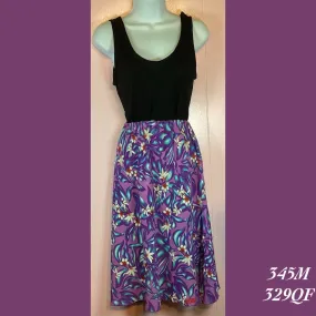 345M - 329QF , Slinky skirt mid length