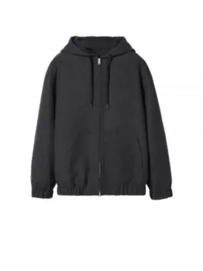 795689 ZAREZ 1078 Wool Hooded Jacket