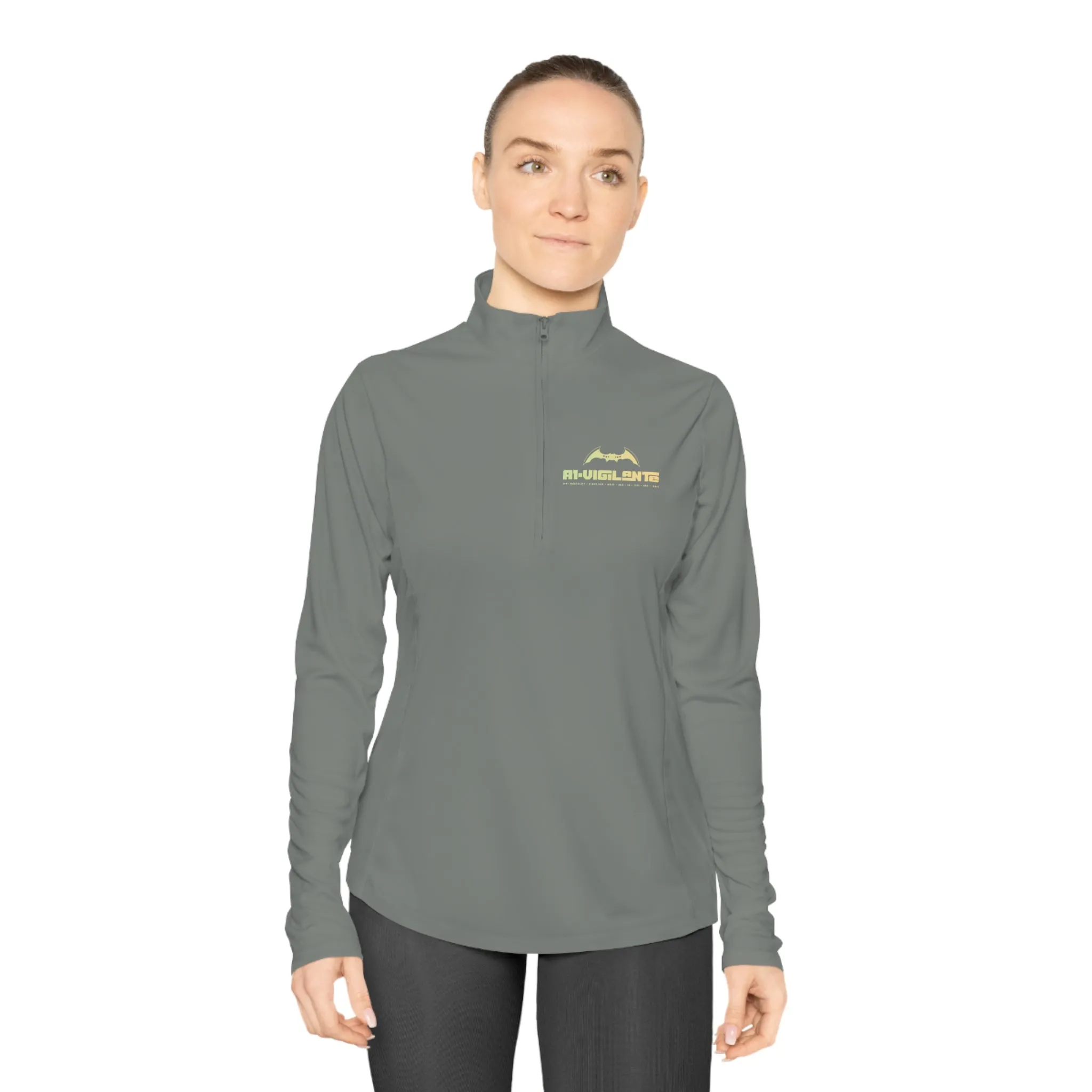 A1-Vigilante Ladies Quarter-Zip Pullover
