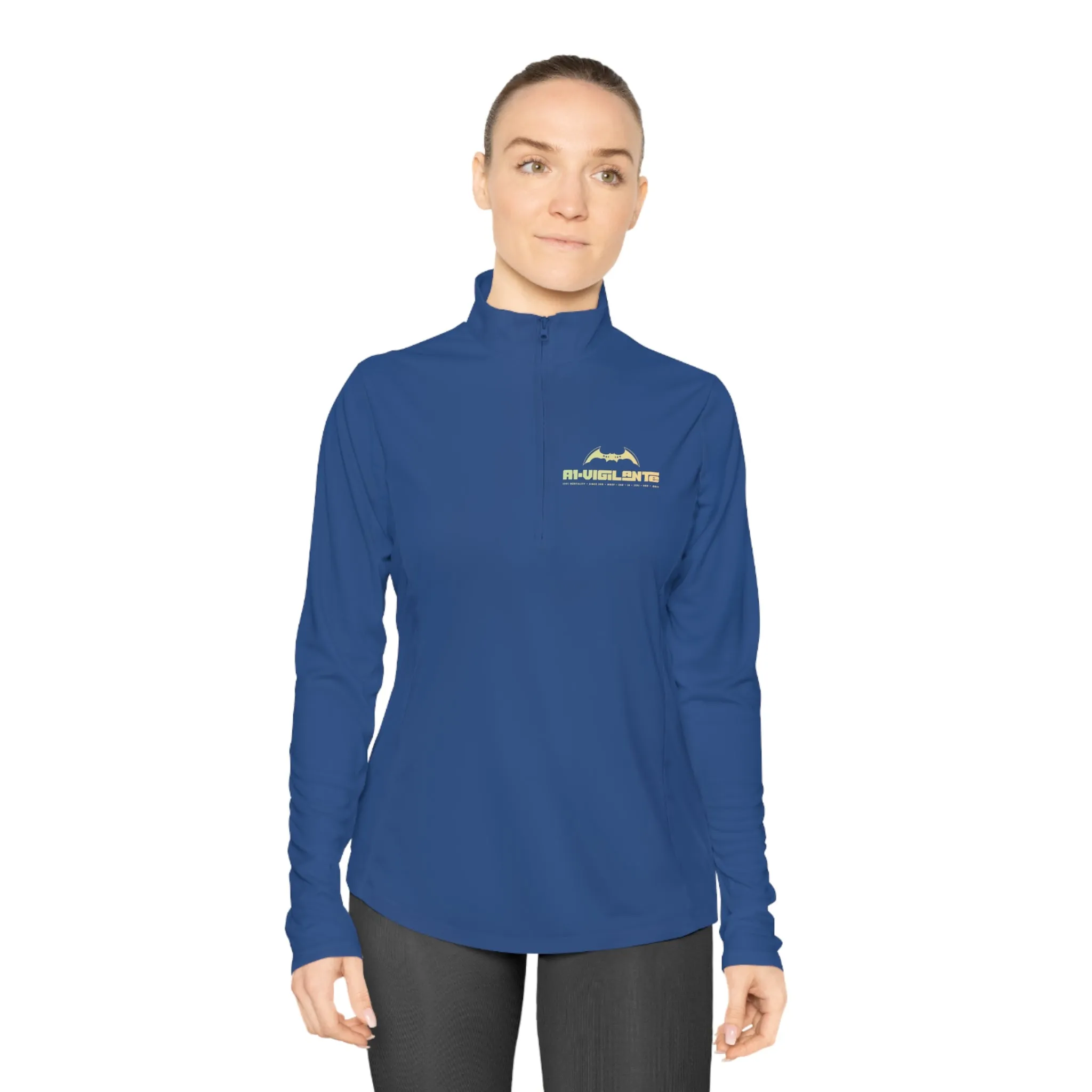 A1-Vigilante Ladies Quarter-Zip Pullover