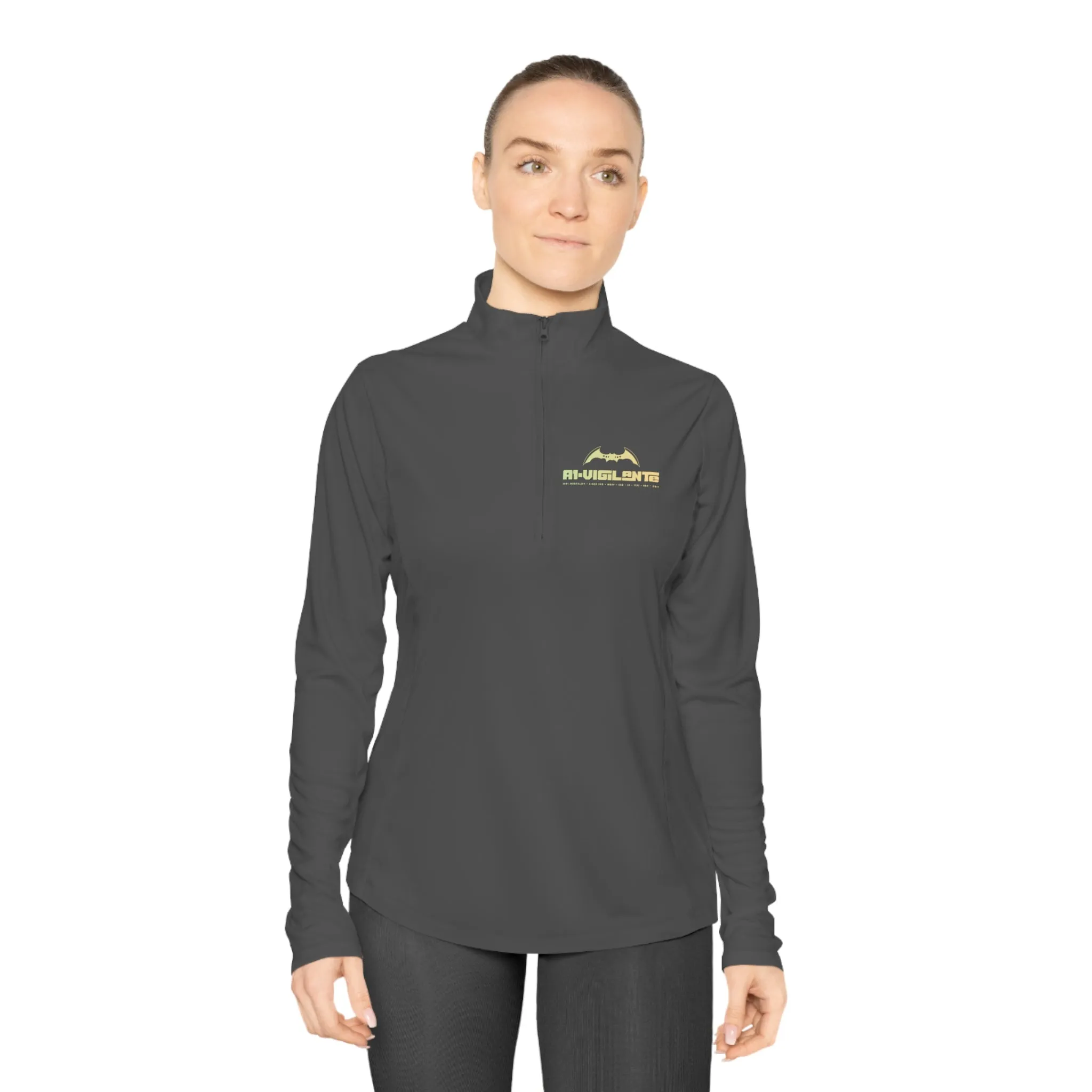 A1-Vigilante Ladies Quarter-Zip Pullover