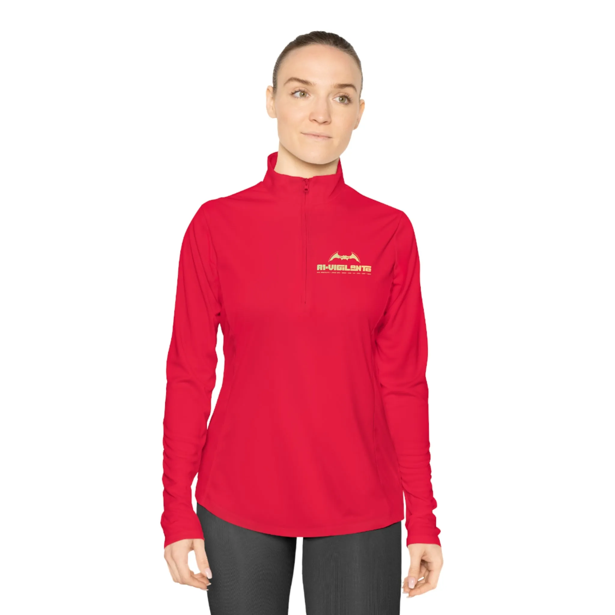 A1-Vigilante Ladies Quarter-Zip Pullover
