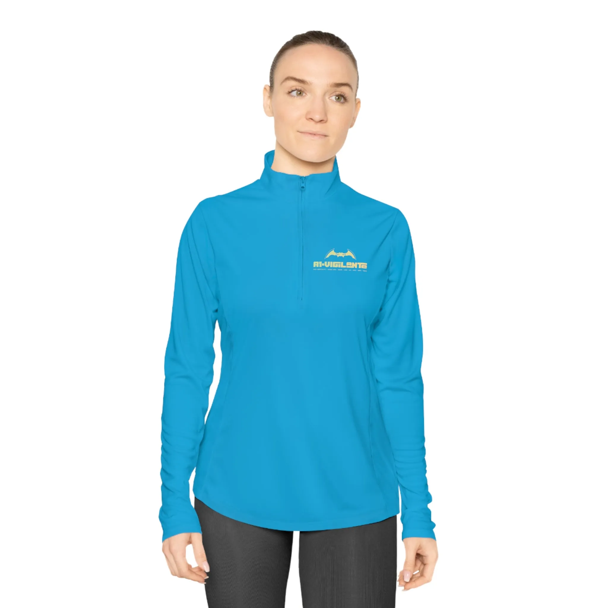 A1-Vigilante Ladies Quarter-Zip Pullover