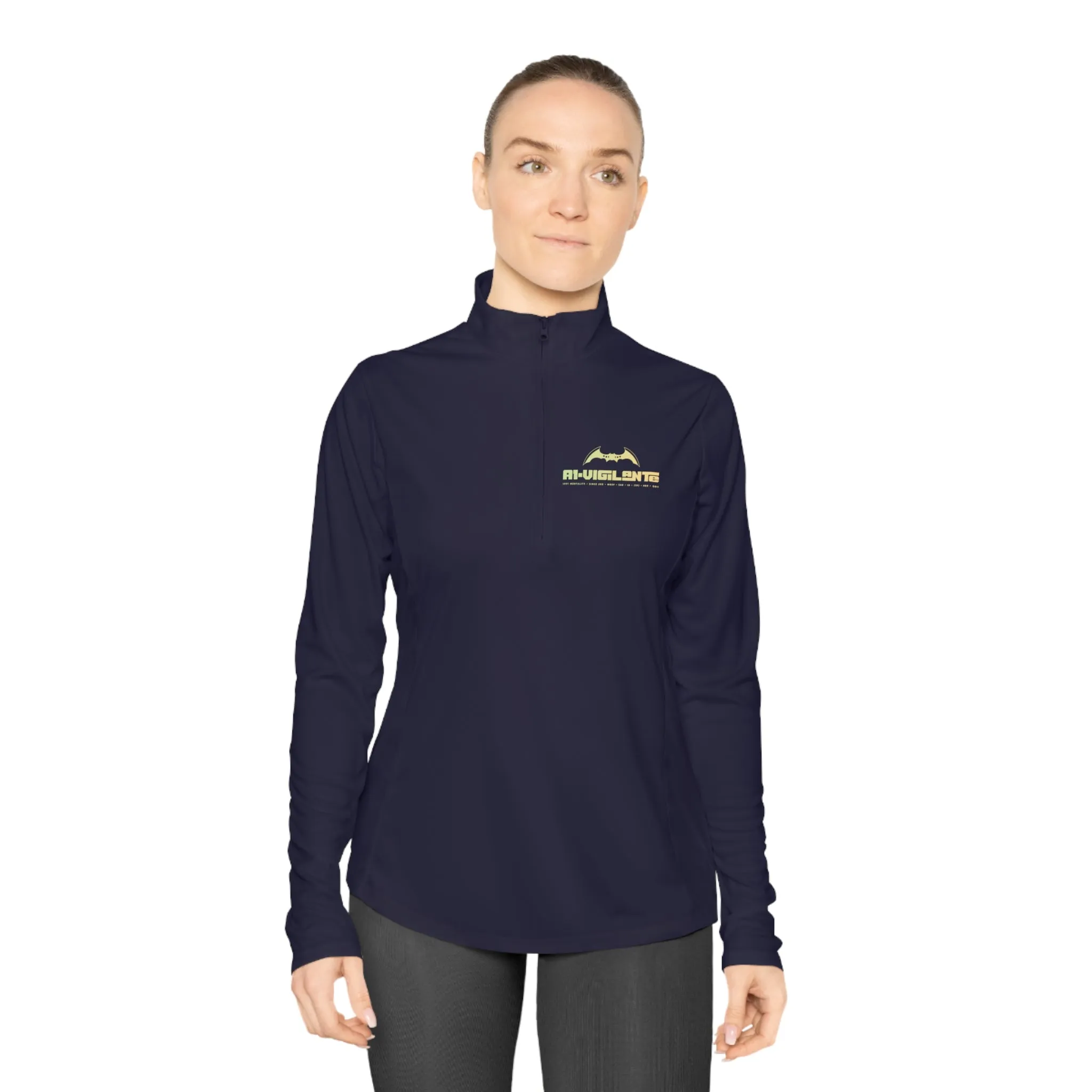 A1-Vigilante Ladies Quarter-Zip Pullover
