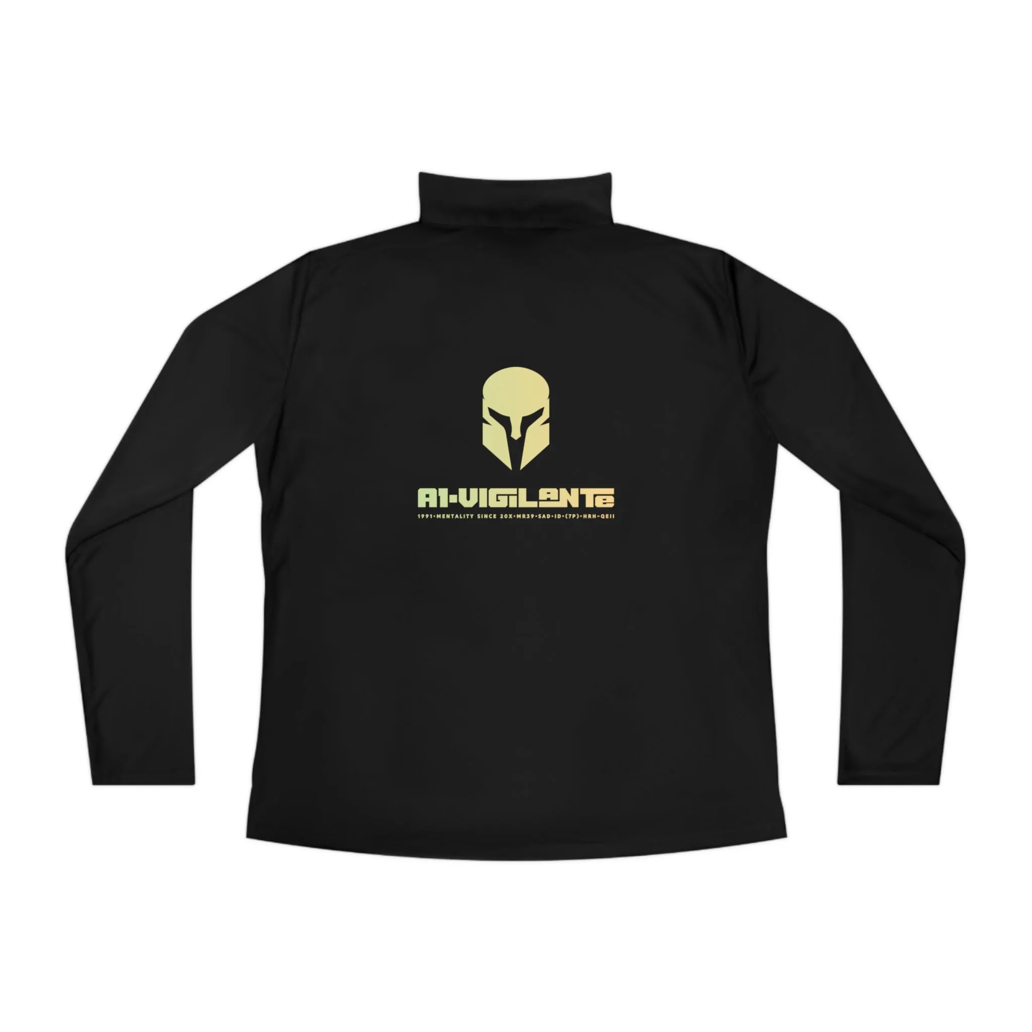 A1-Vigilante Sparta Ladies Quarter-Zip Pullover
