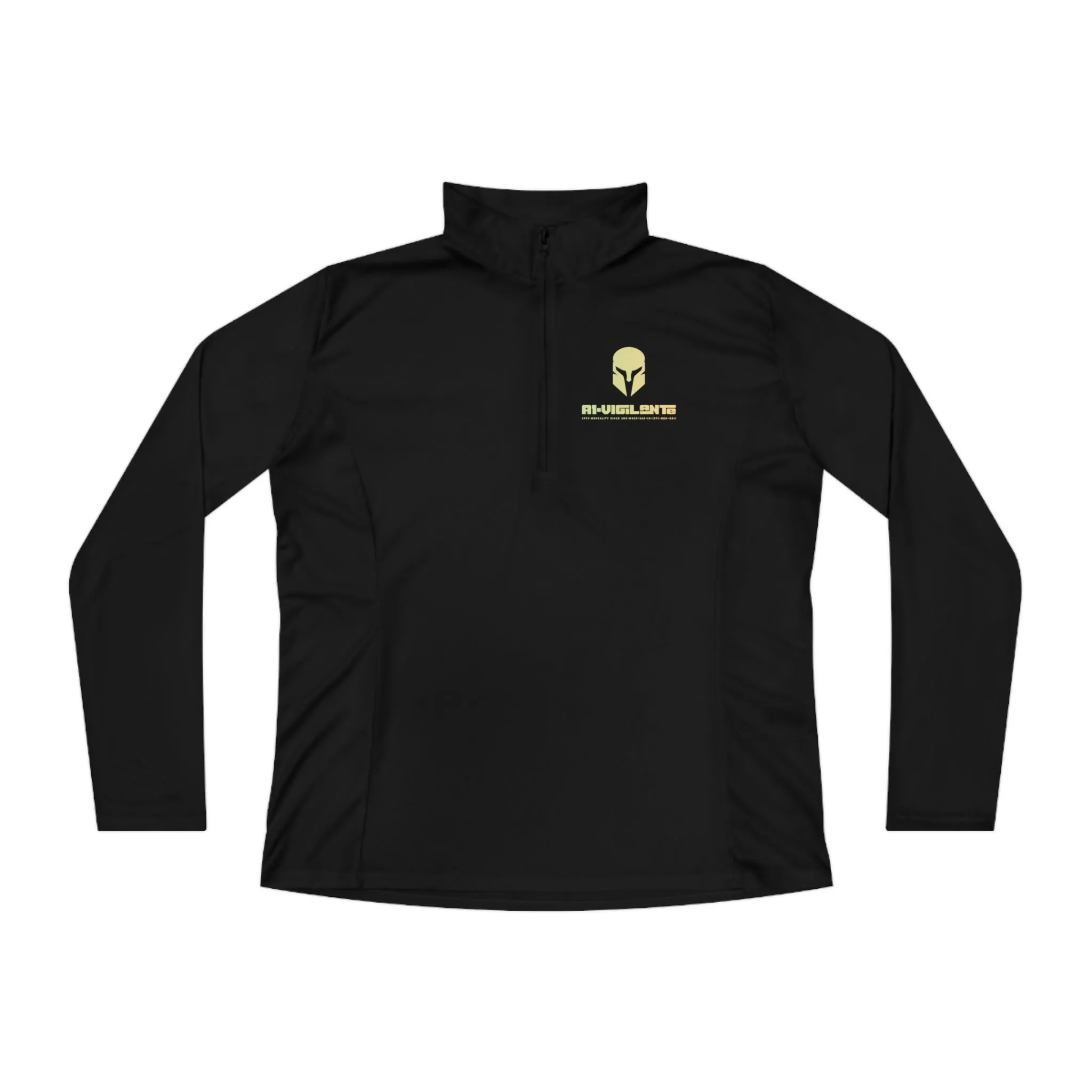 A1-Vigilante Sparta Ladies Quarter-Zip Pullover