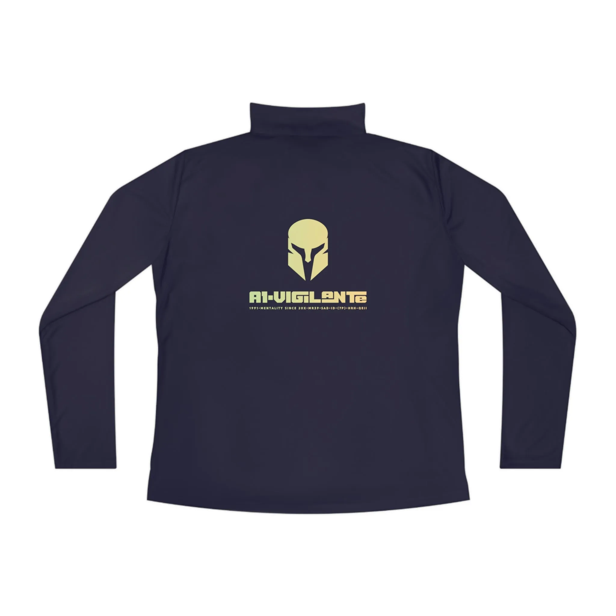 A1-Vigilante Sparta Ladies Quarter-Zip Pullover