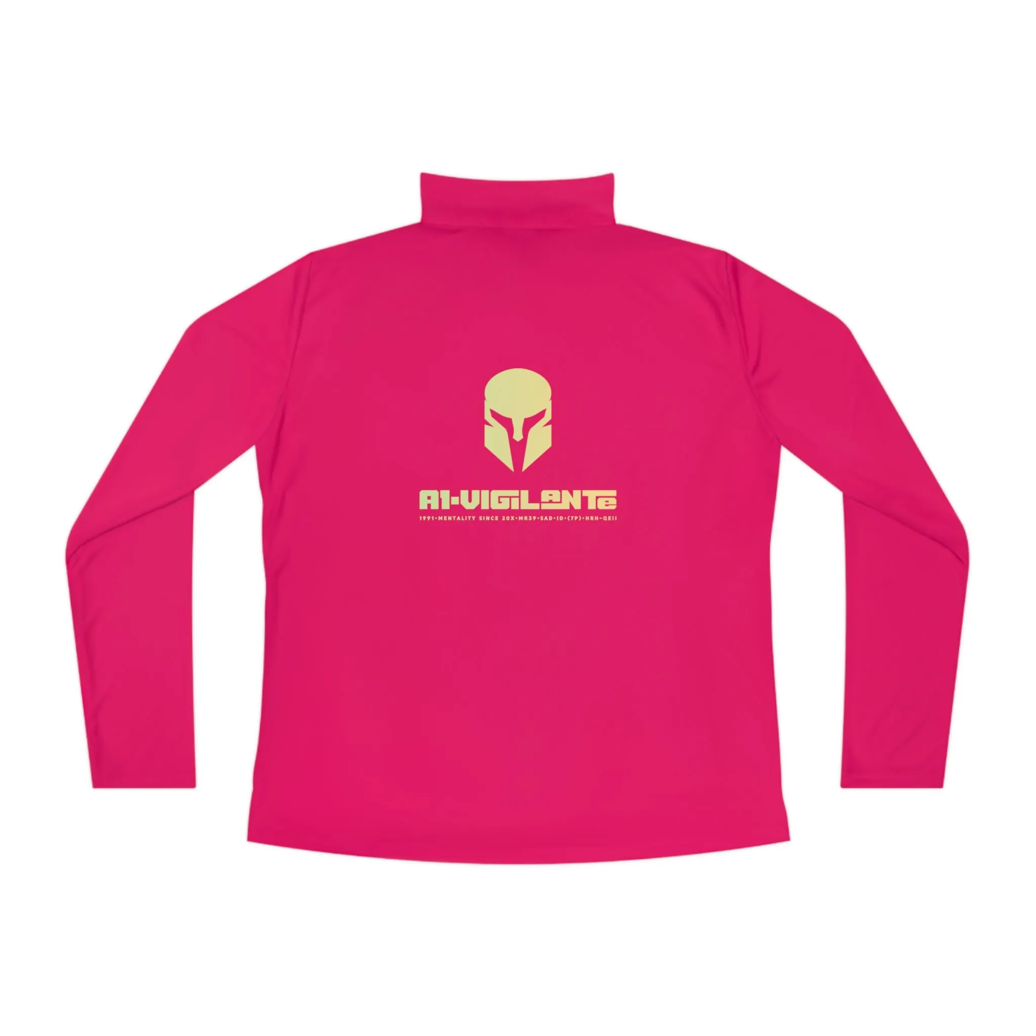 A1-Vigilante Sparta Ladies Quarter-Zip Pullover