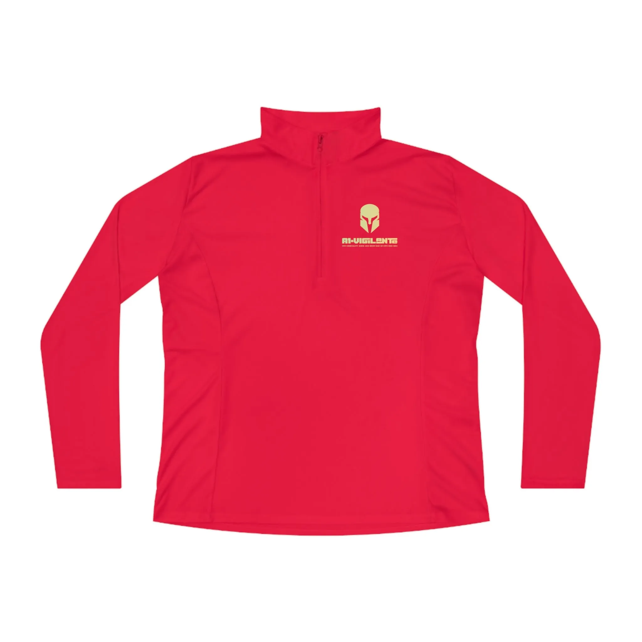 A1-Vigilante Sparta Ladies Quarter-Zip Pullover