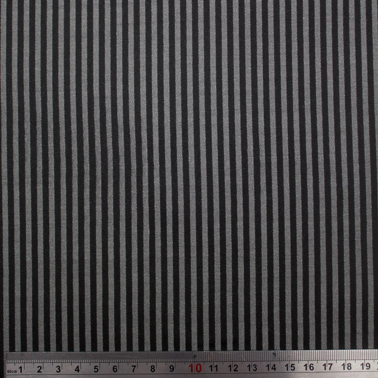 Akay Black & Grey Stripes Wool Blend