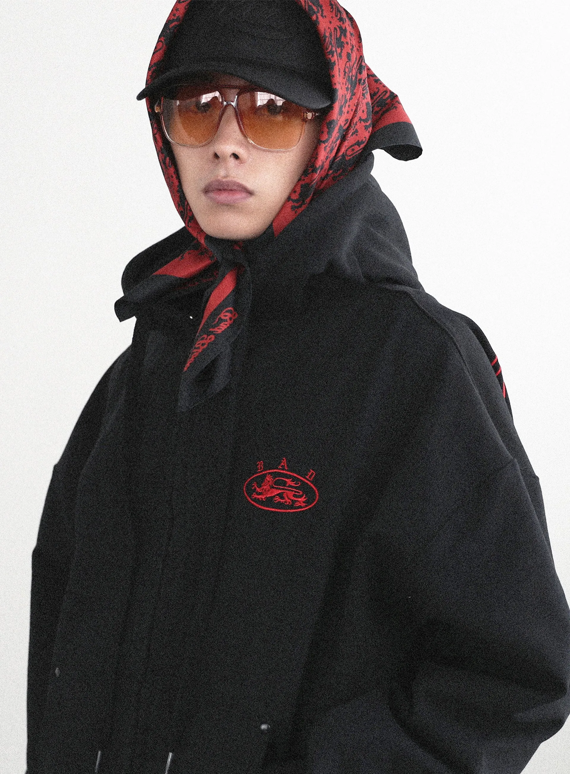 Badblood Mystic Capsule Hooded Zip-Up - Black