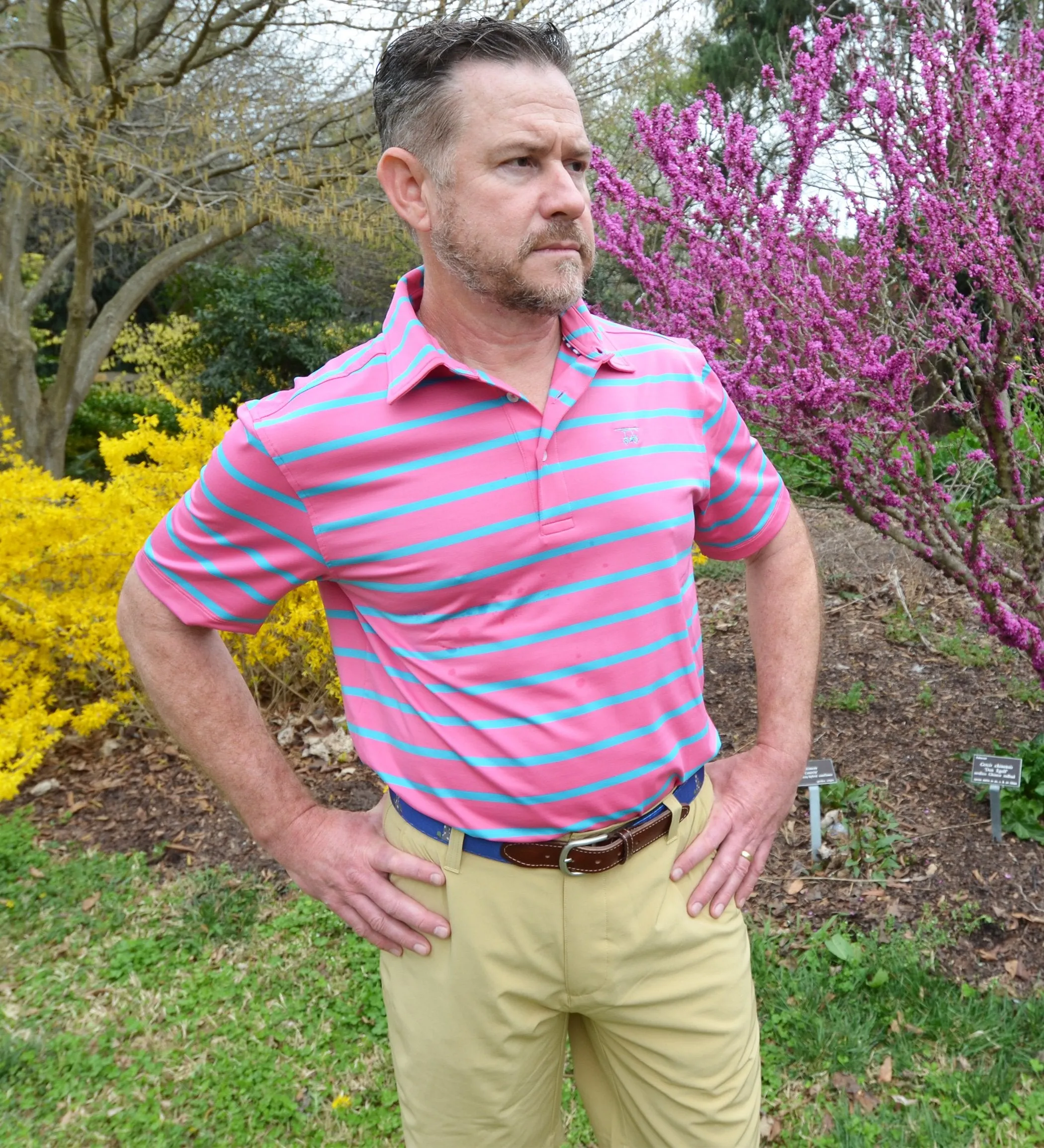 Bald Head Blues Albatross Performance Polo