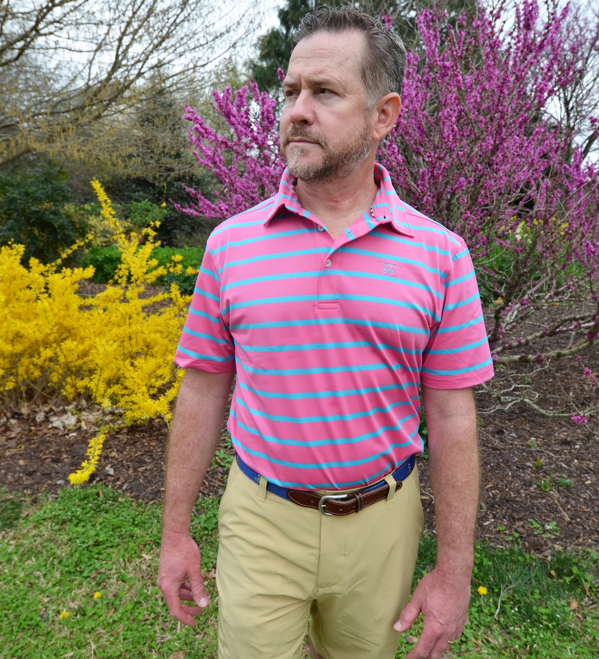 Bald Head Blues Albatross Performance Polo