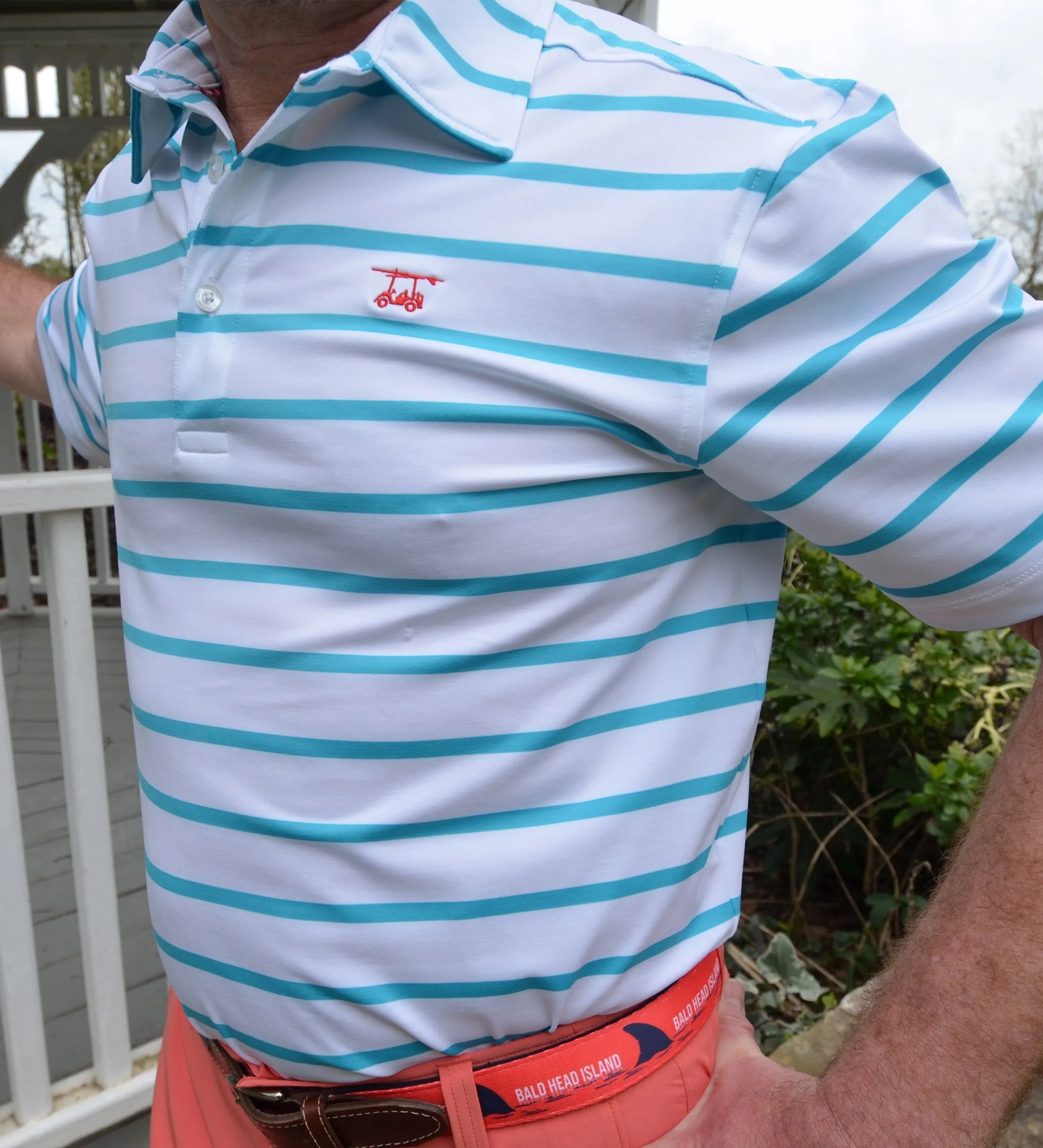Bald Head Blues Albatross Performance Polo