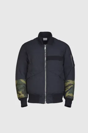 Benway Reversible Bomber - Black