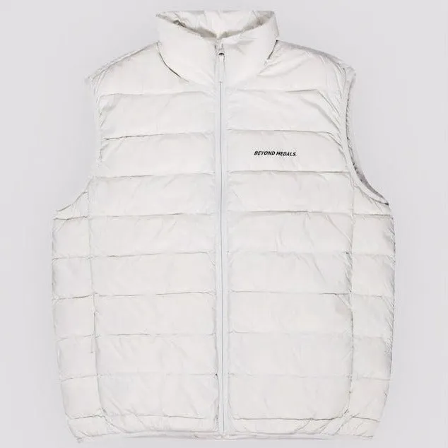 Beyond Medals Packable Down Vest - Off White