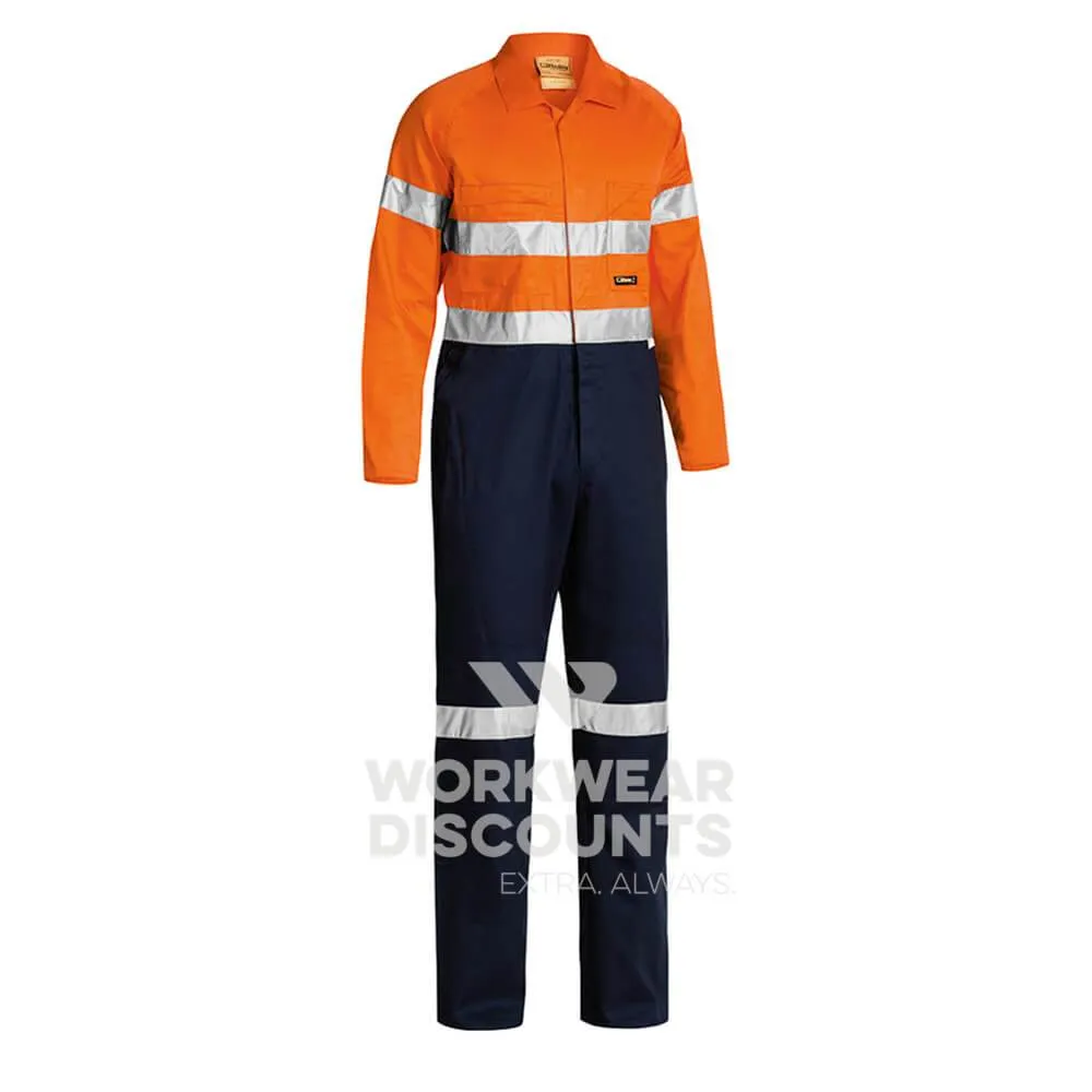 Bisley BC6719TW Hi-Vis Taped Lightweight Drill Coverall