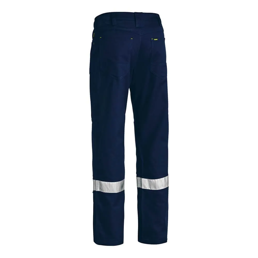 Bisley BP6474T Taped Airflow Ripstop Vented Work Pants Navy
