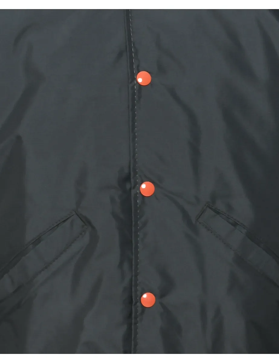 Black Bomber Jacket - S
