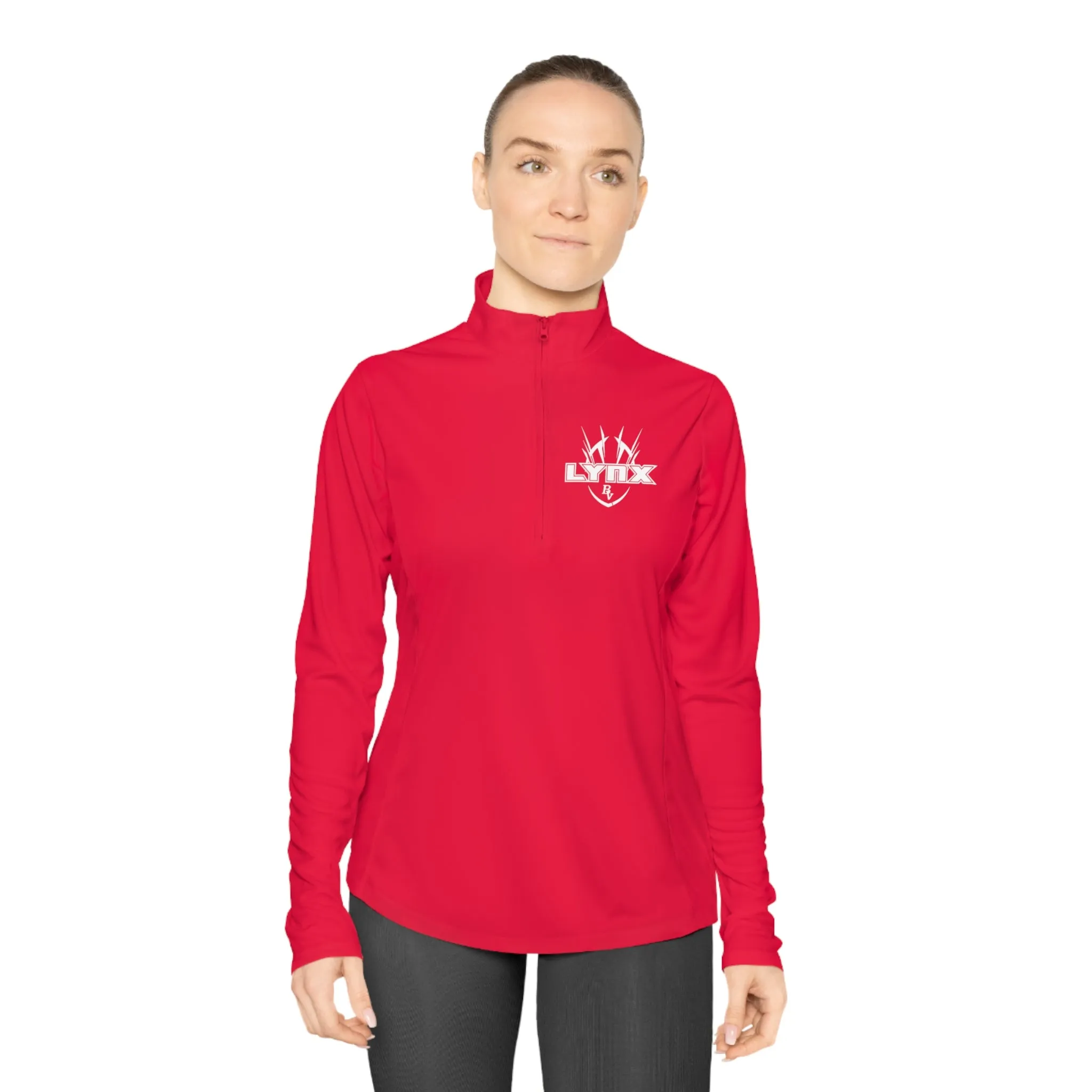 BV FOOTBALL  Ladies Quarter-Zip Pullover