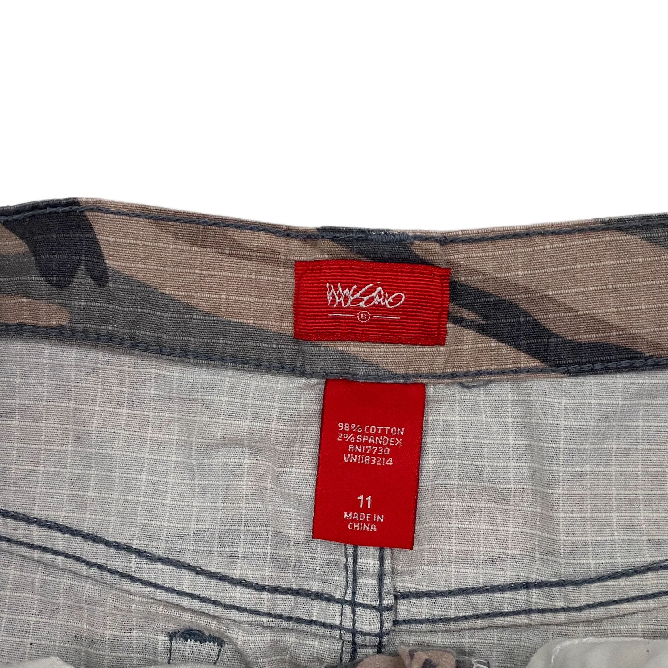 Camo Print Mini Skirt (M)
