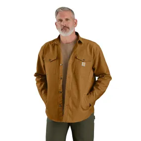 Carhartt Men's Montana Rugged Flex Loose Fit Heavyweight Duck Shirt Jac