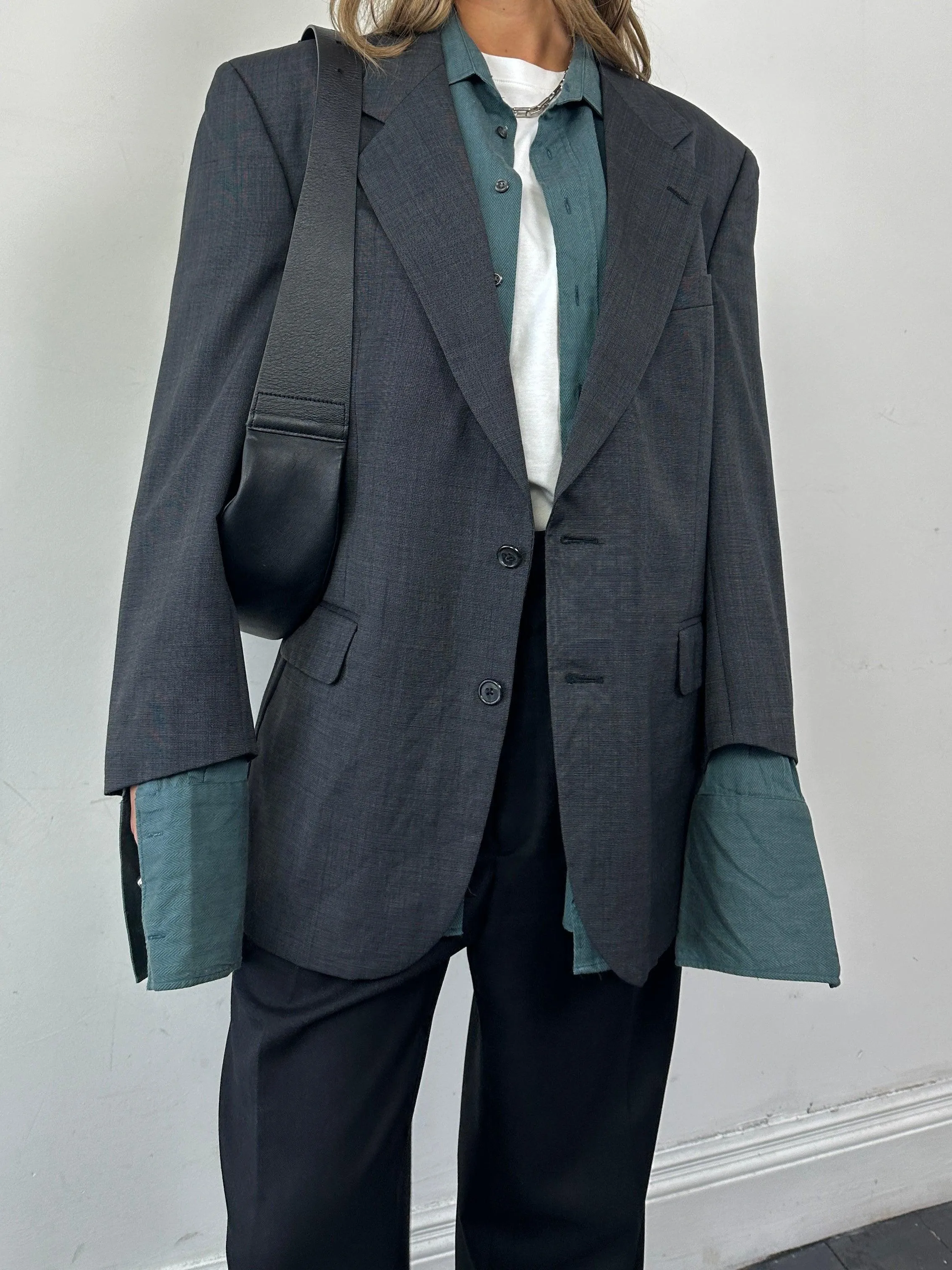 Christian Dior Le Connaisseur Pure Wool Single Breasted Blazer - M/L