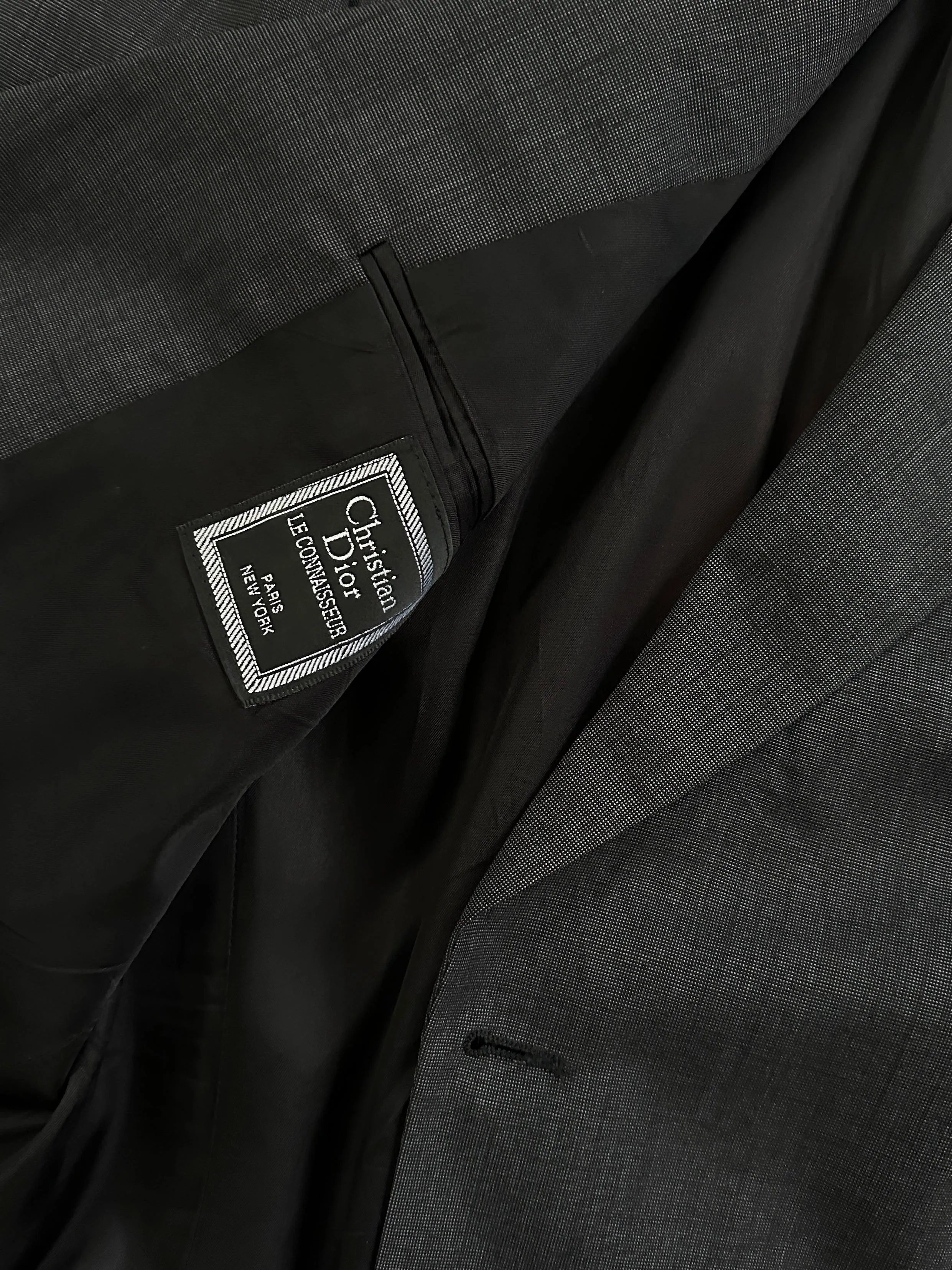 Christian Dior Le Connaisseur Pure Wool Single Breasted Blazer - M/L