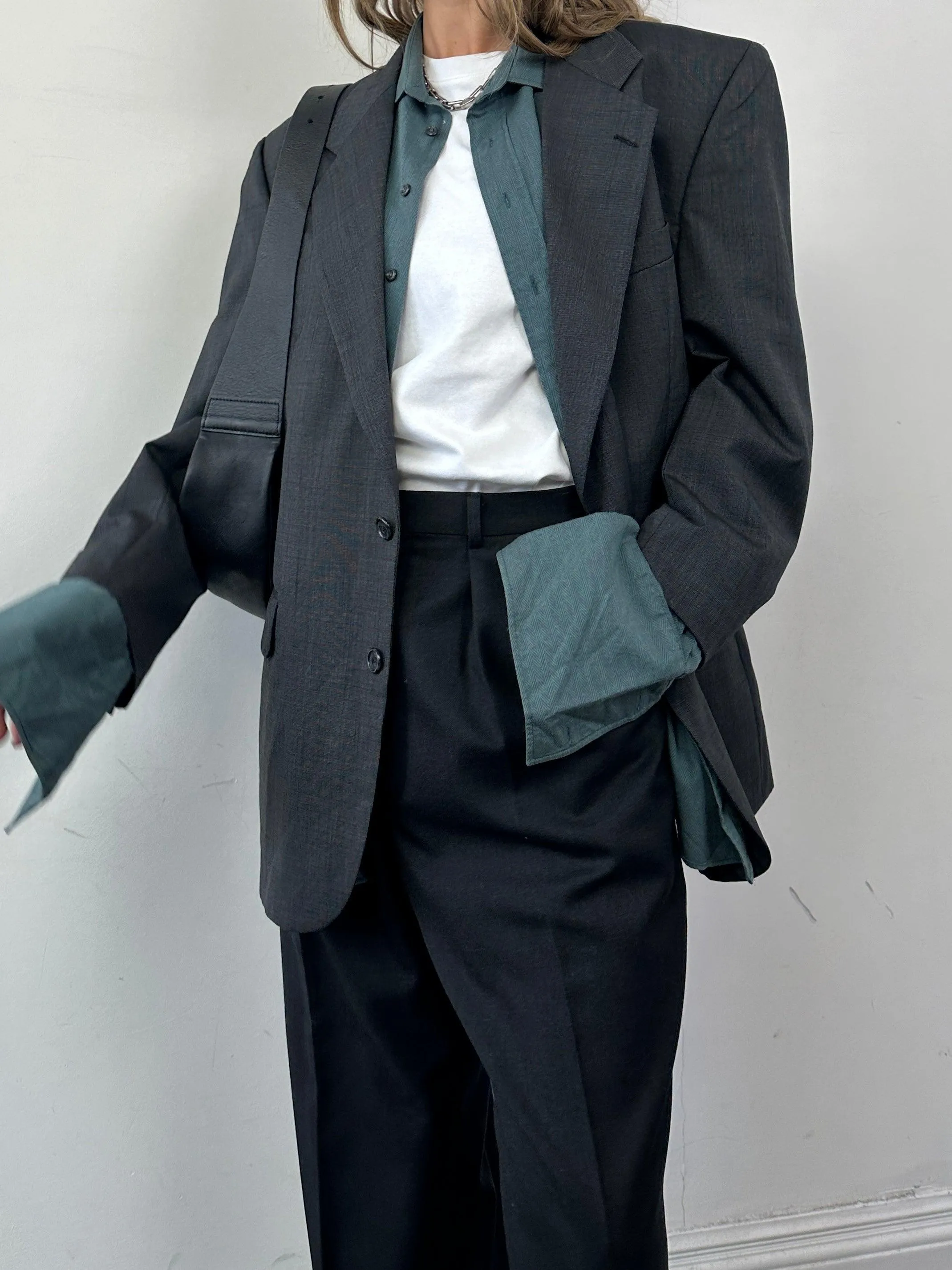 Christian Dior Le Connaisseur Pure Wool Single Breasted Blazer - M/L