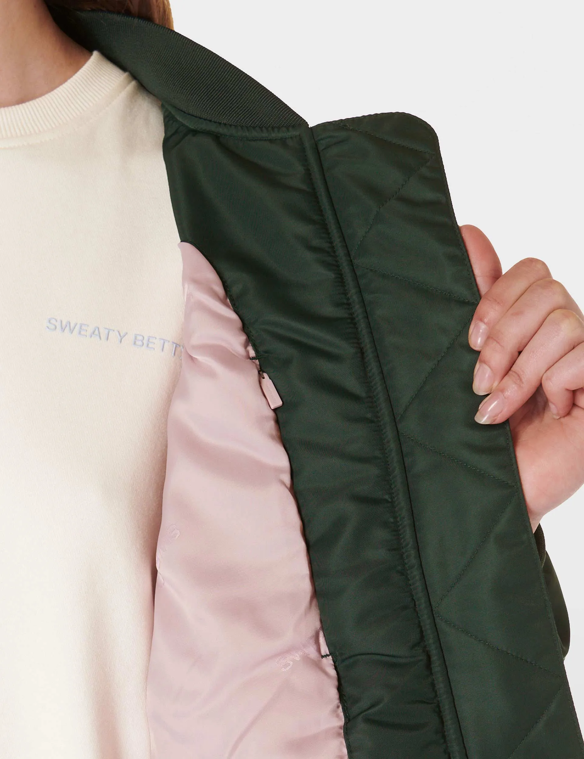 Cityscape Longline Bomber - Trek Green