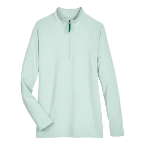D2029W Ladies Clubhouse Micro-Stripe 1/4 Zip