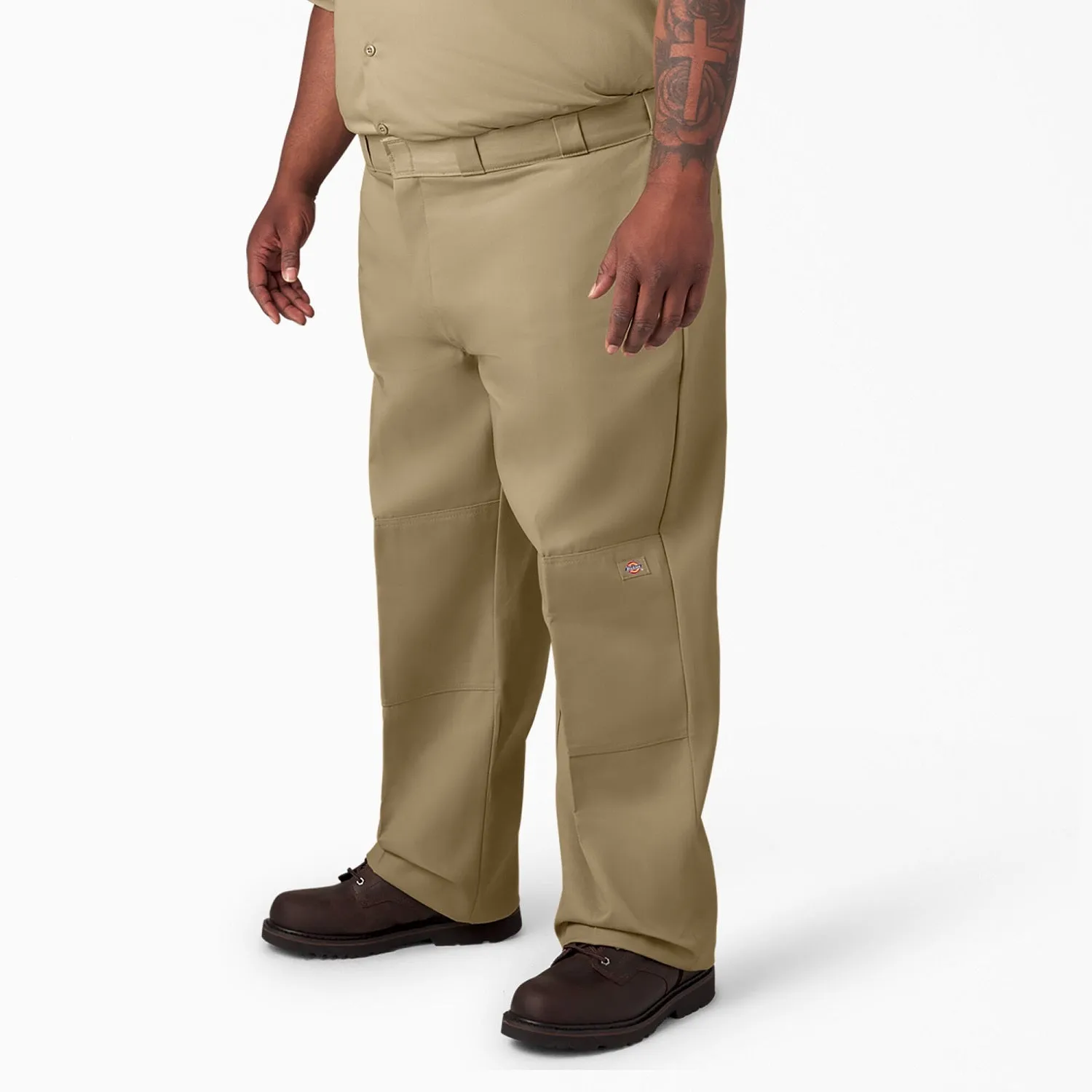 Dickies Men's Loose Fit Twill Double Knee Work Pant