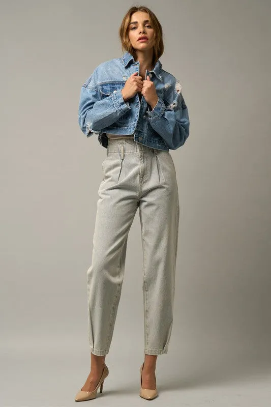 Dream Bigger Super High Waist Balloon Jeans