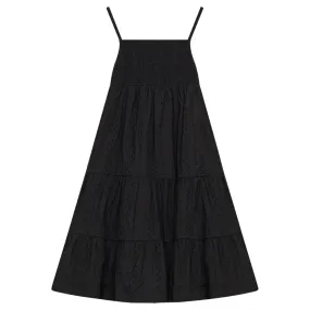 Elle & Boo Black Mid Length Tiered Jumper