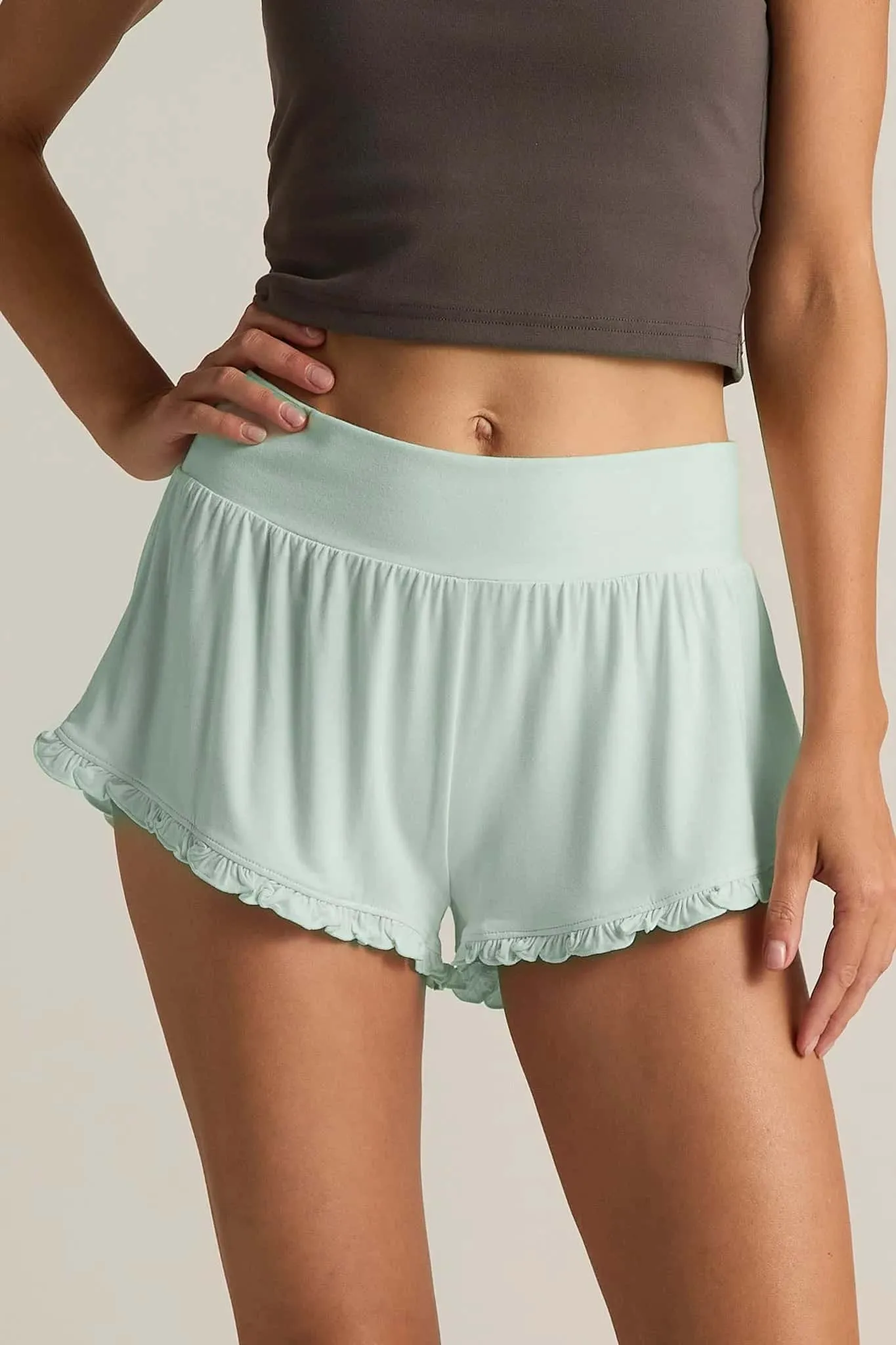 Faceplant Bamboo Ruffle Short
