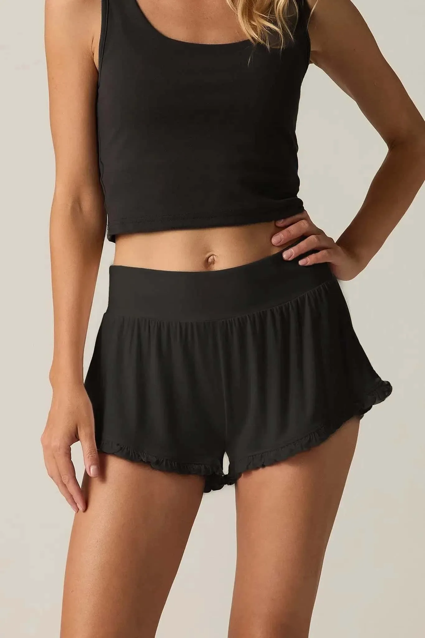 Faceplant Bamboo Ruffle Short