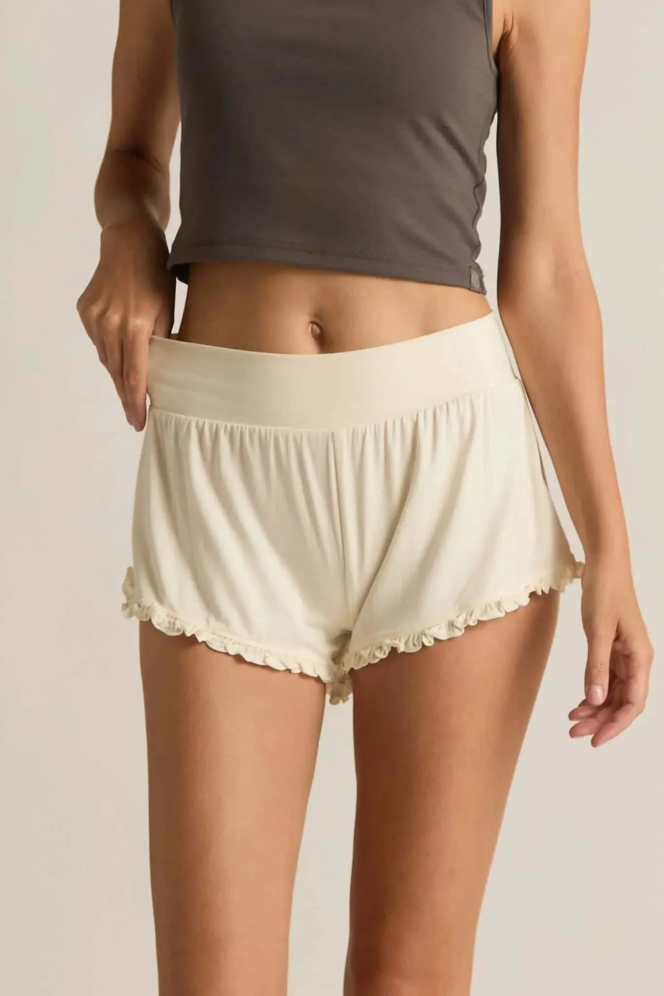 Faceplant Bamboo Ruffle Short