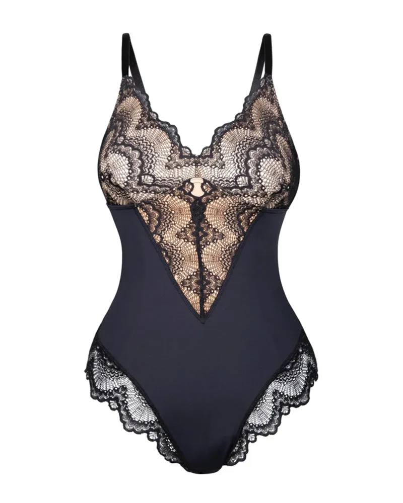 Fashion Sexy Sculpting Lace Bodysuit