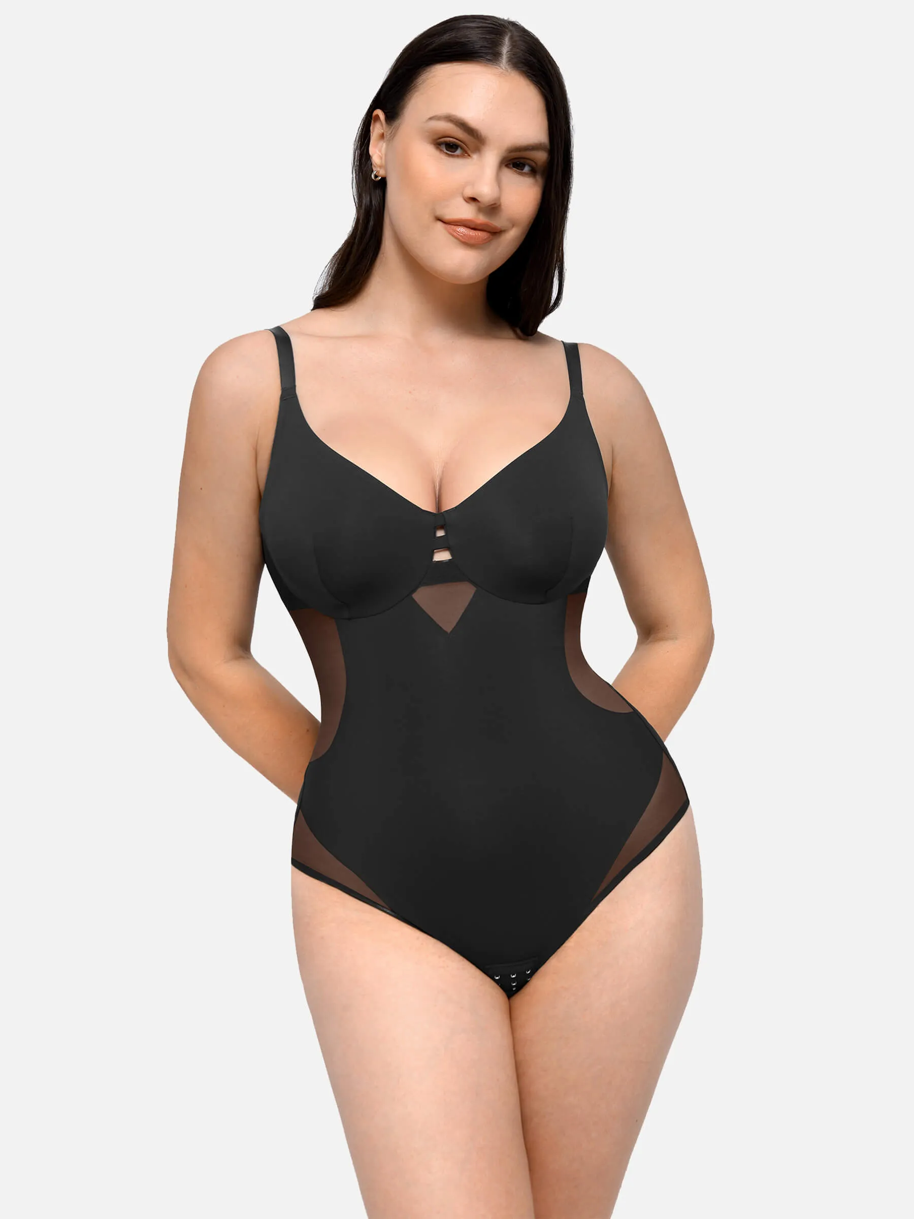 Feelingirl Seamless Waist Control Breast Lift Shapewear