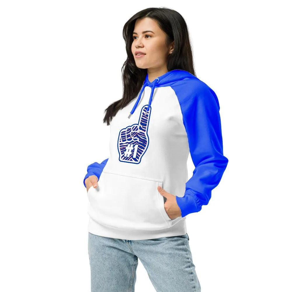 Football Team - Foam Finger - Performance Defender Hoodie - Royal