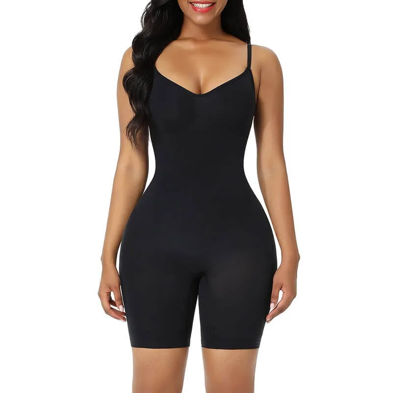 Full Body Boxer Shaping Bodysuits for sleeveless