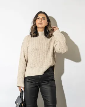 Hana Two Toned Sweater