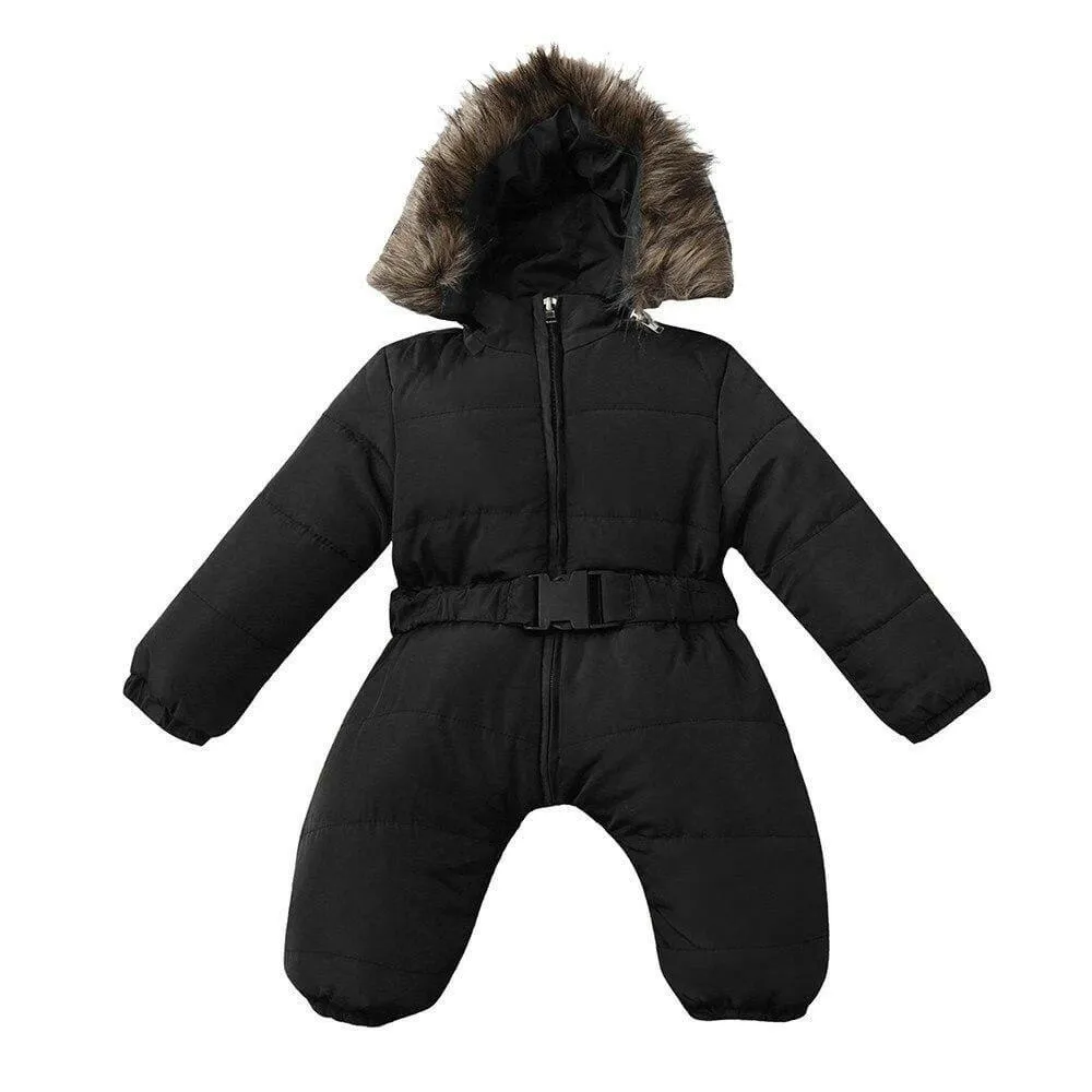 Hooded Baby Snowsuit