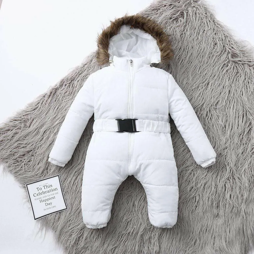 Hooded Baby Snowsuit