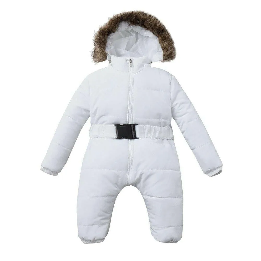 Hooded Baby Snowsuit