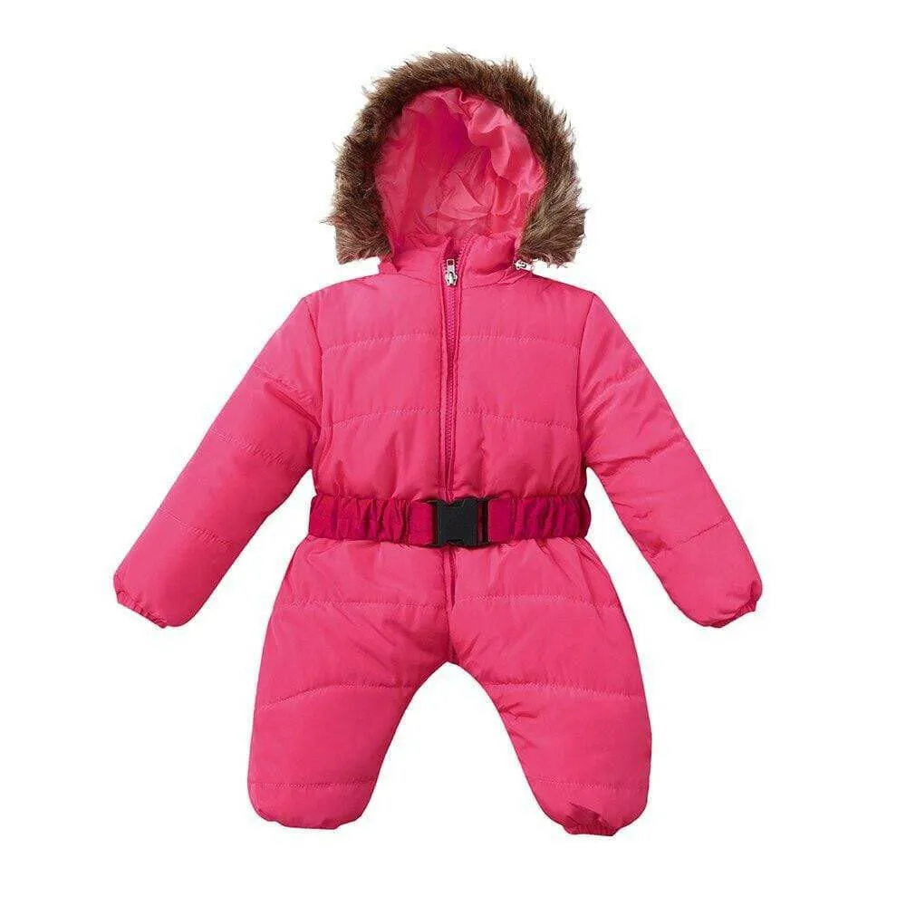 Hooded Baby Snowsuit