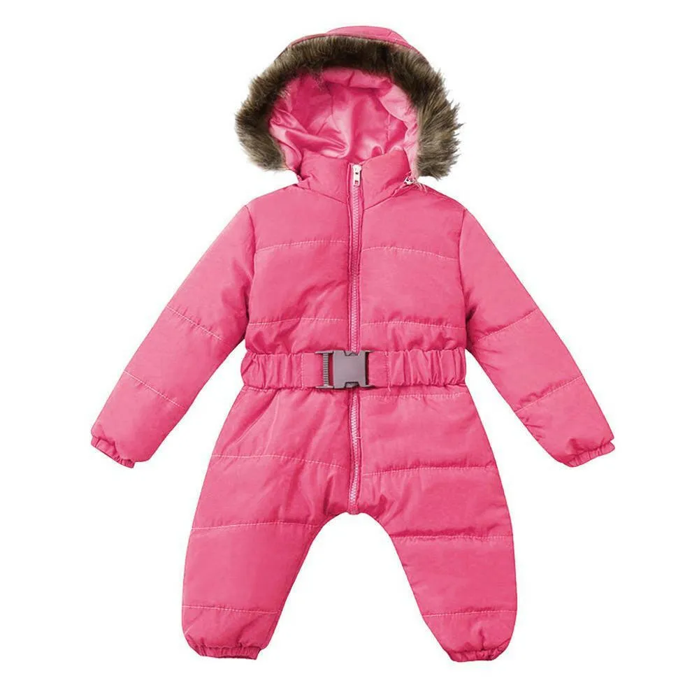Hooded Baby Snowsuit