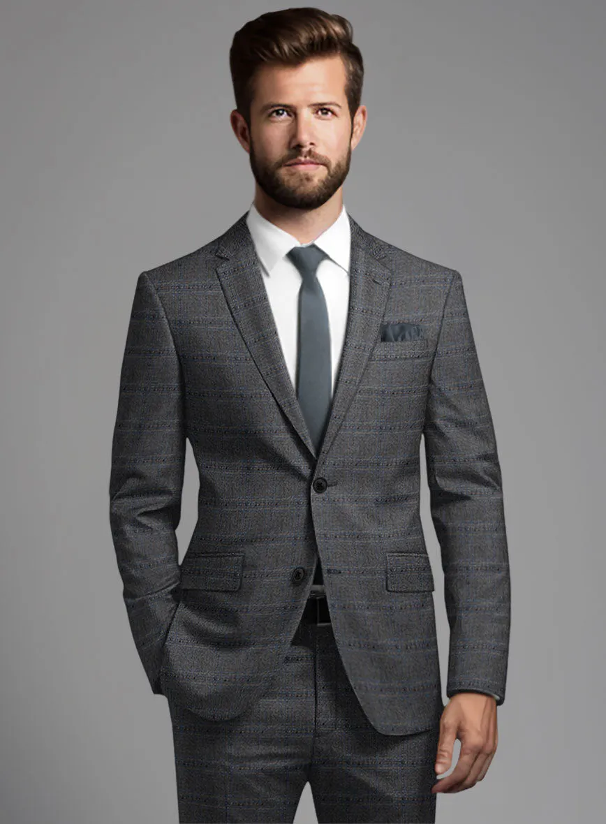 Italian Wool Cotton Quim Suit