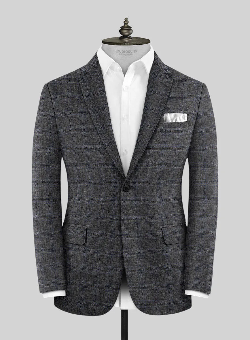 Italian Wool Cotton Quim Suit