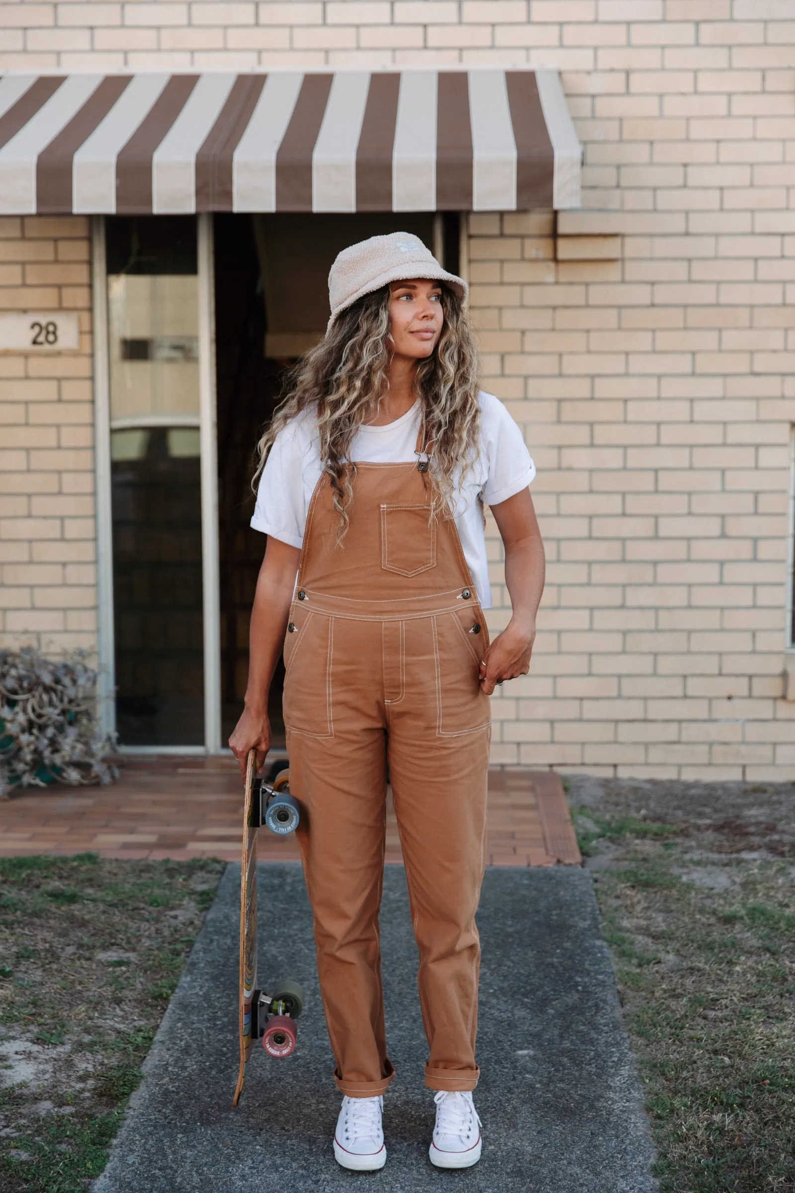JACKS - Unisex Brown Overalls